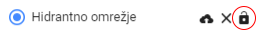 Admin->Mapa->Hidrantno omrežje (urejanje)